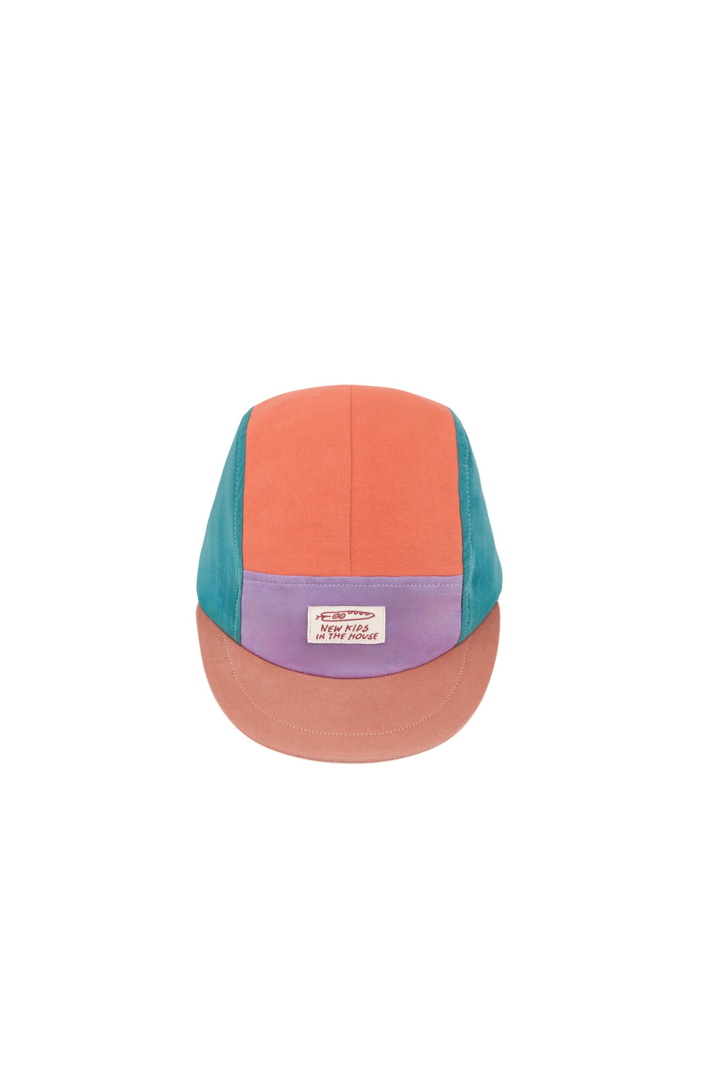 Upcycled 5-Panel Kids & Teens Summer Cap - Lovely Margarethe