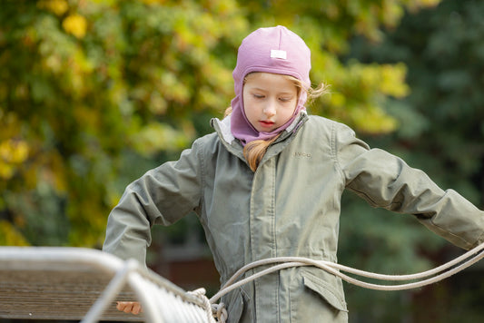 Toddler / Kids Merino Wool & Silk Balaclava - Lovely Margarethe