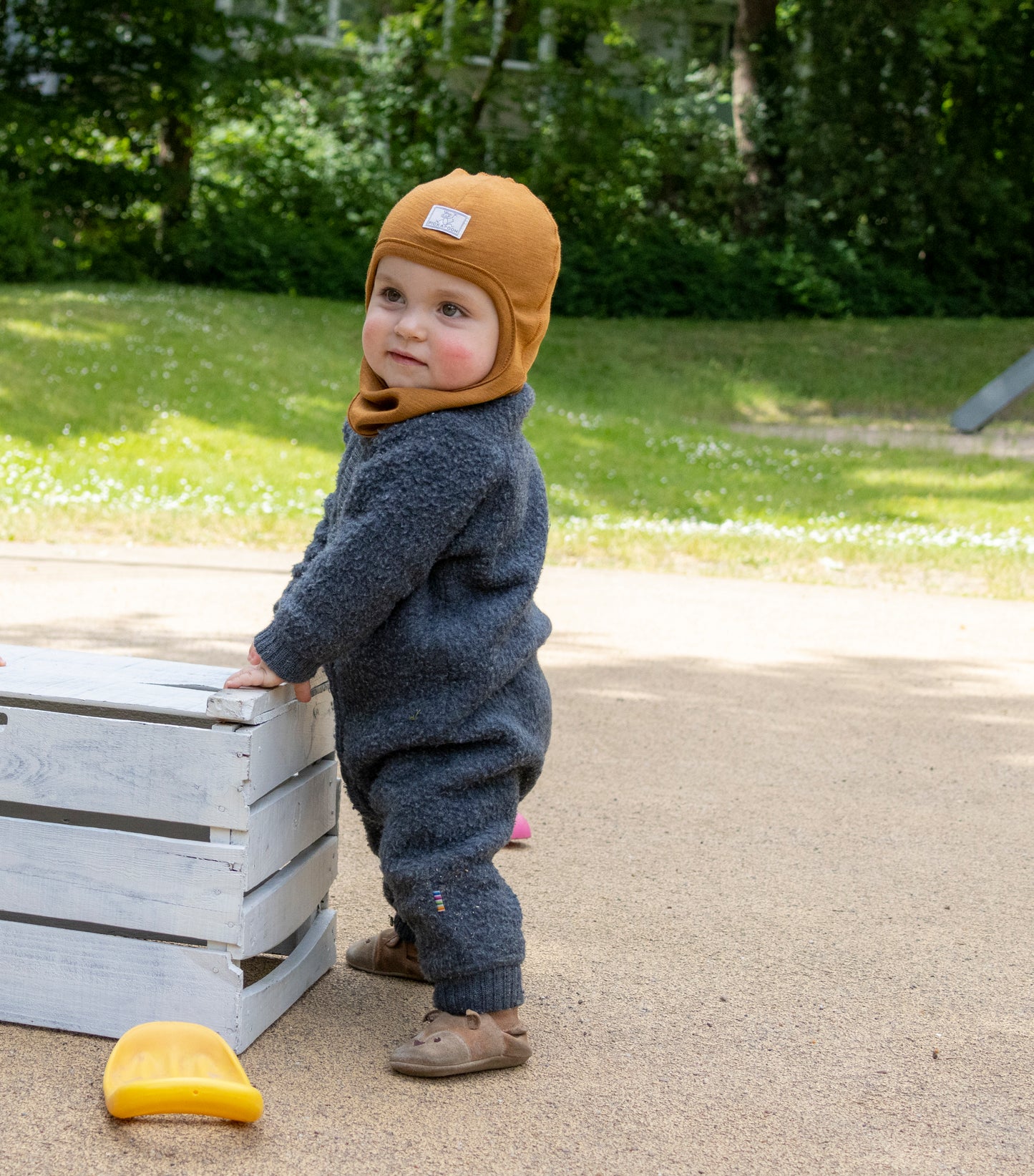 Toddler / Kids Merino Wool & Silk Balaclava - Lovely Margarethe