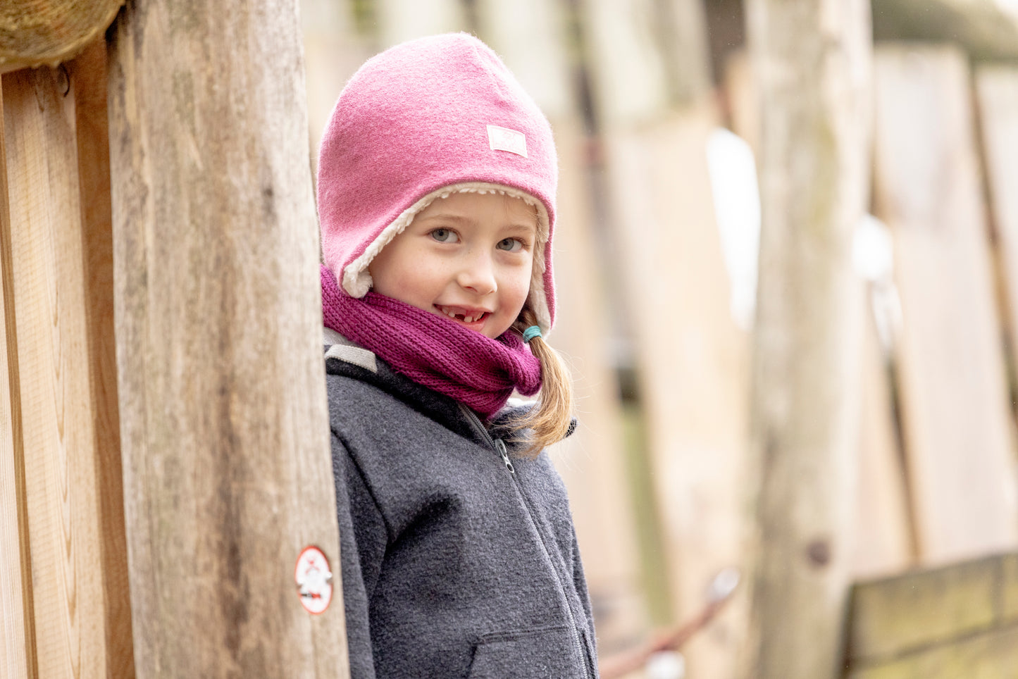 Baby / Toddler Boiled Wool Hat Jonas - Lovely Margarethe
