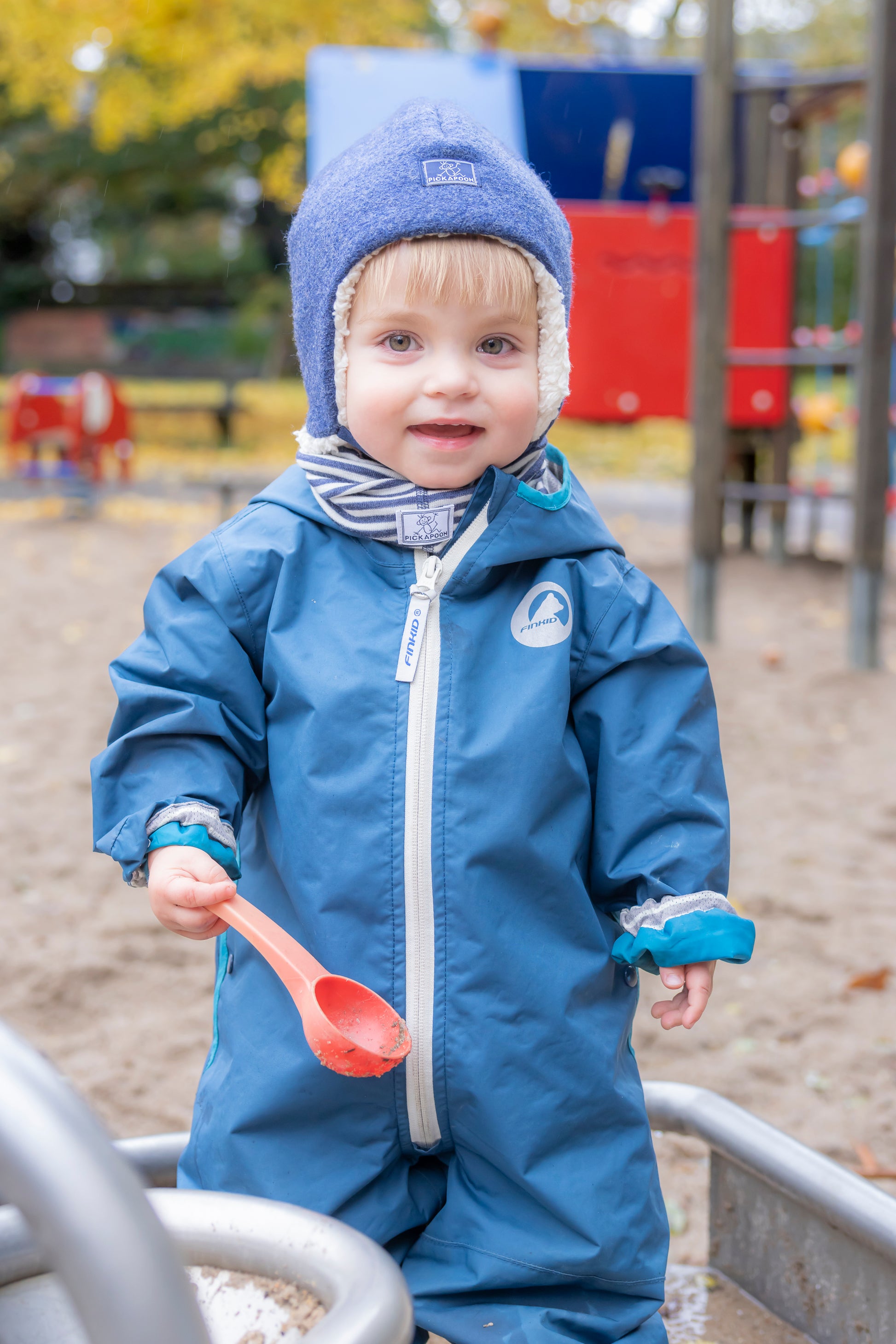 Baby / Toddler Boiled Wool Hat Jonas - Lovely Margarethe