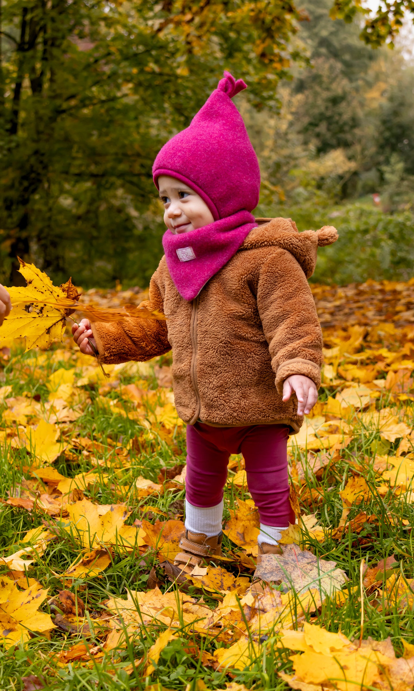 Pickapooh Tilda Gnoma Hat – Super Soft Merino Wool Fleece Pointed Cap for Babies & Toddlers