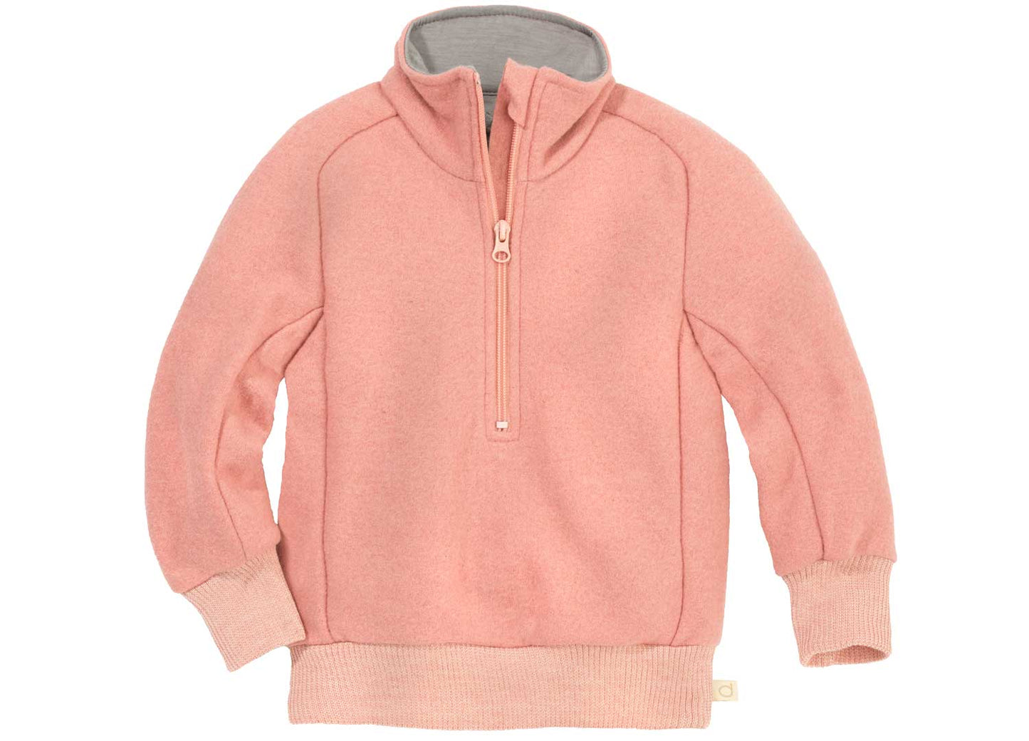 Disana Merino Wool Half-Zipper Sweater - Lovely Margarethe