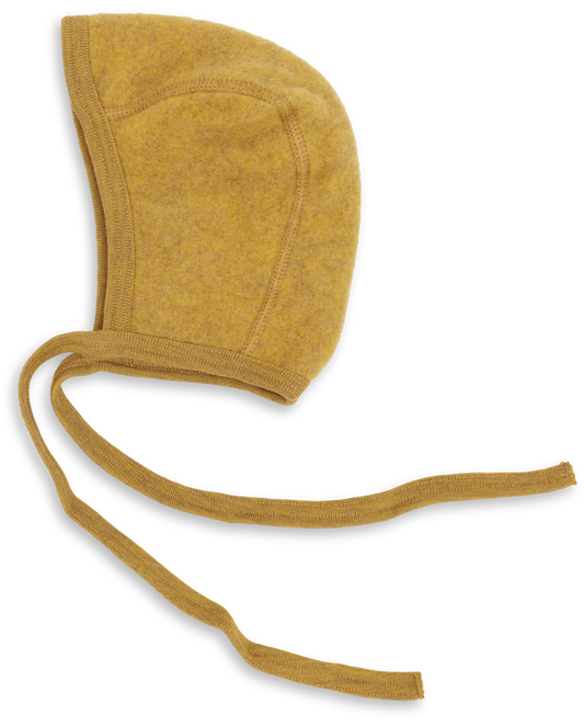 Engel Wool Fleece Baby Bonnet — Organic Merino Warmth