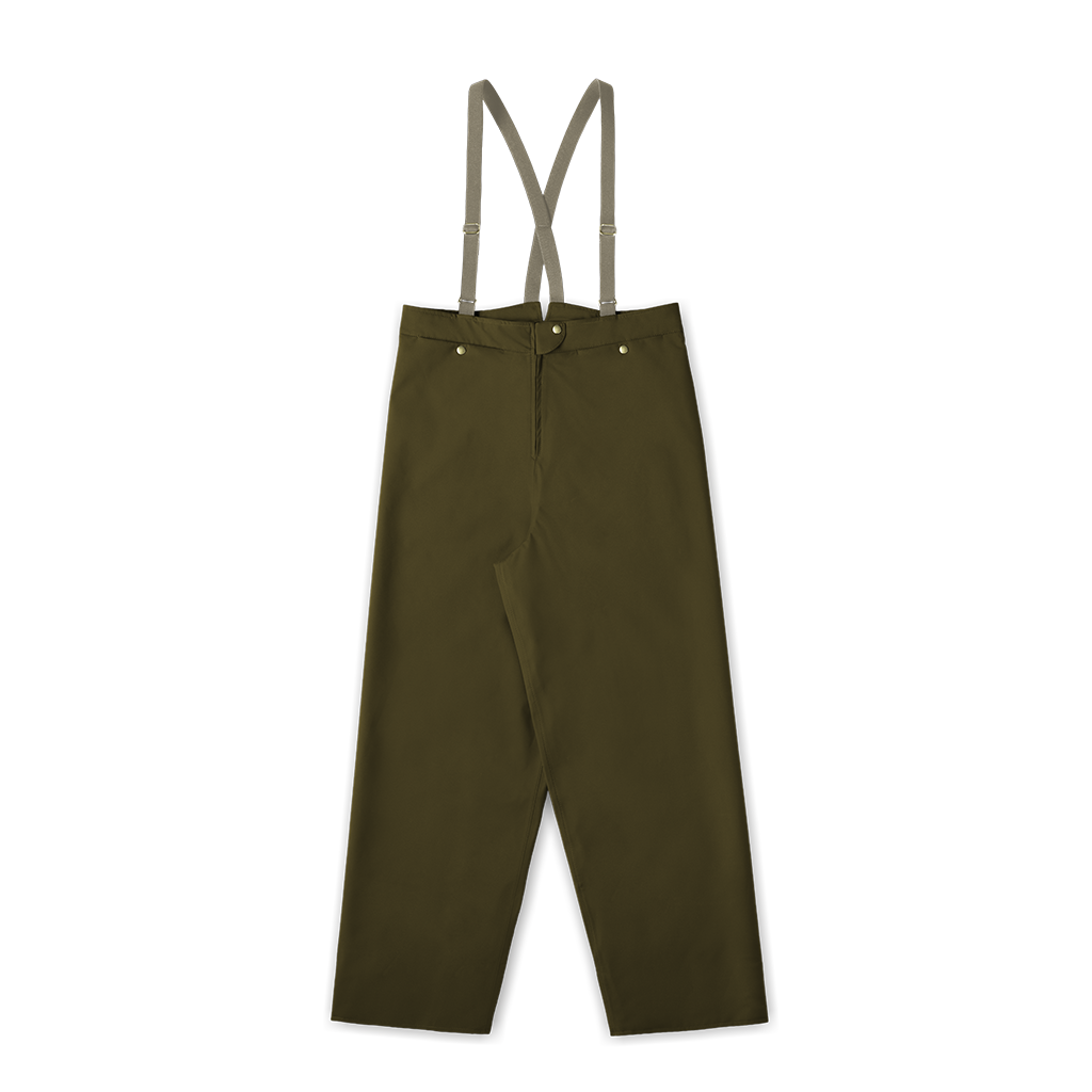 Fairechild Women’s Rain Pants – Bark | Sustainable Waterproof Sailor Pants - Lovely Margarethe