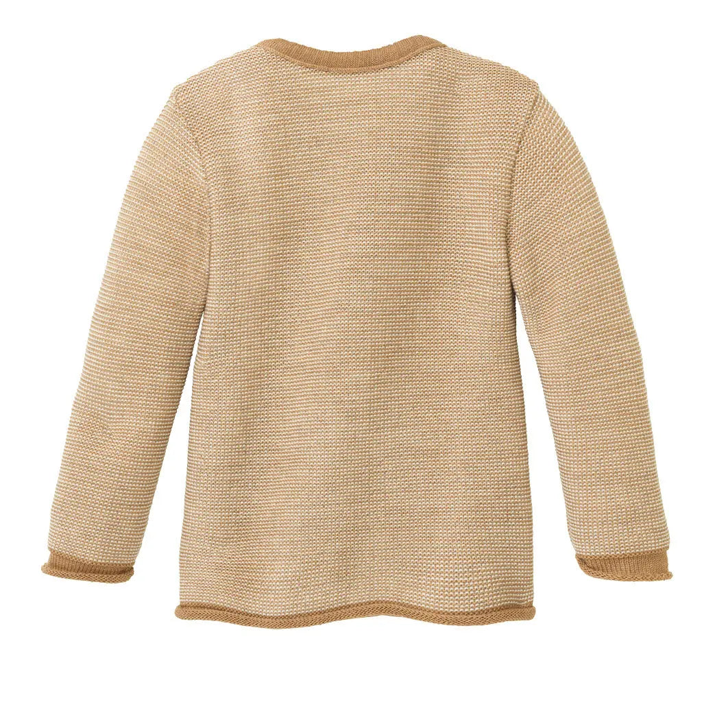 Disana Baby Merino Wool Cardigan – Organic GOTS Certified Wool, Soft and Breathable for Babies