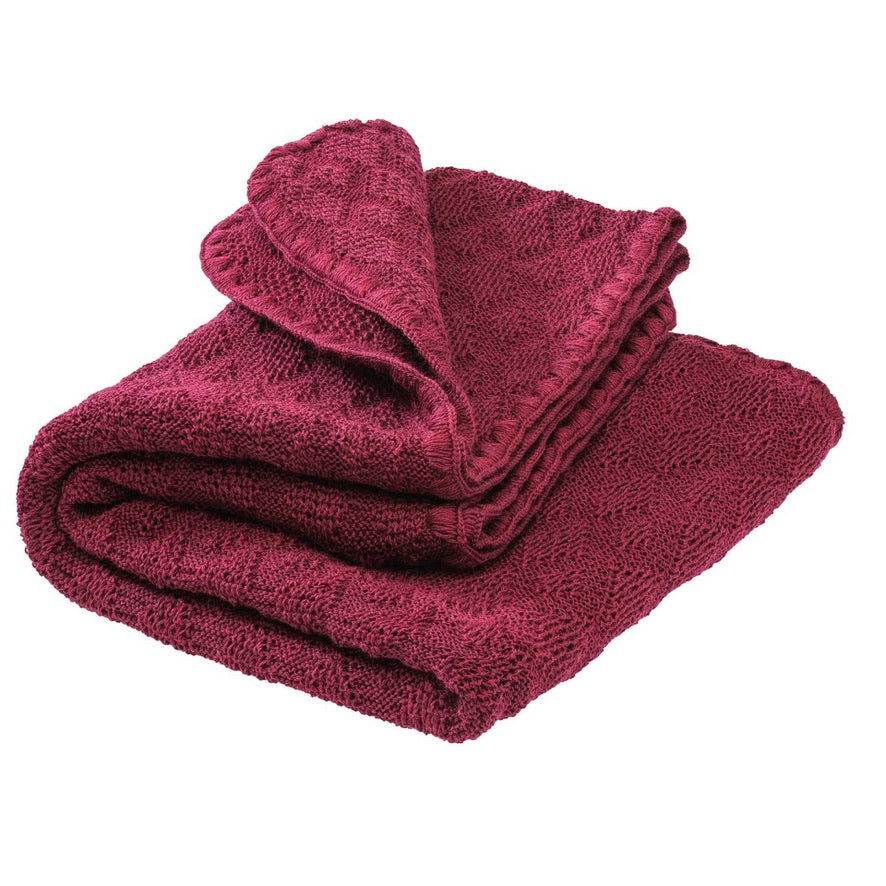 Merino Wool Baby Blanket - Lovely Margarethe