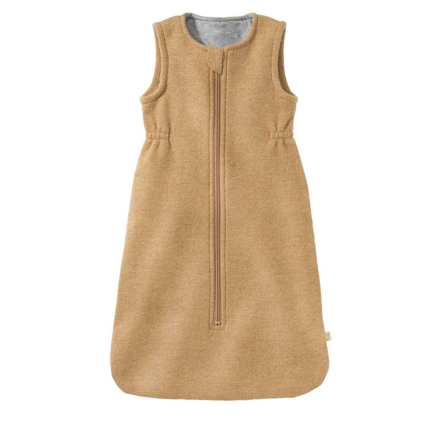 Cozy Boiled Wool Sleeping Bag with Organic Cotton Lining – Warm & Breathable Baby Sleep Sack - Lovely Margarethe