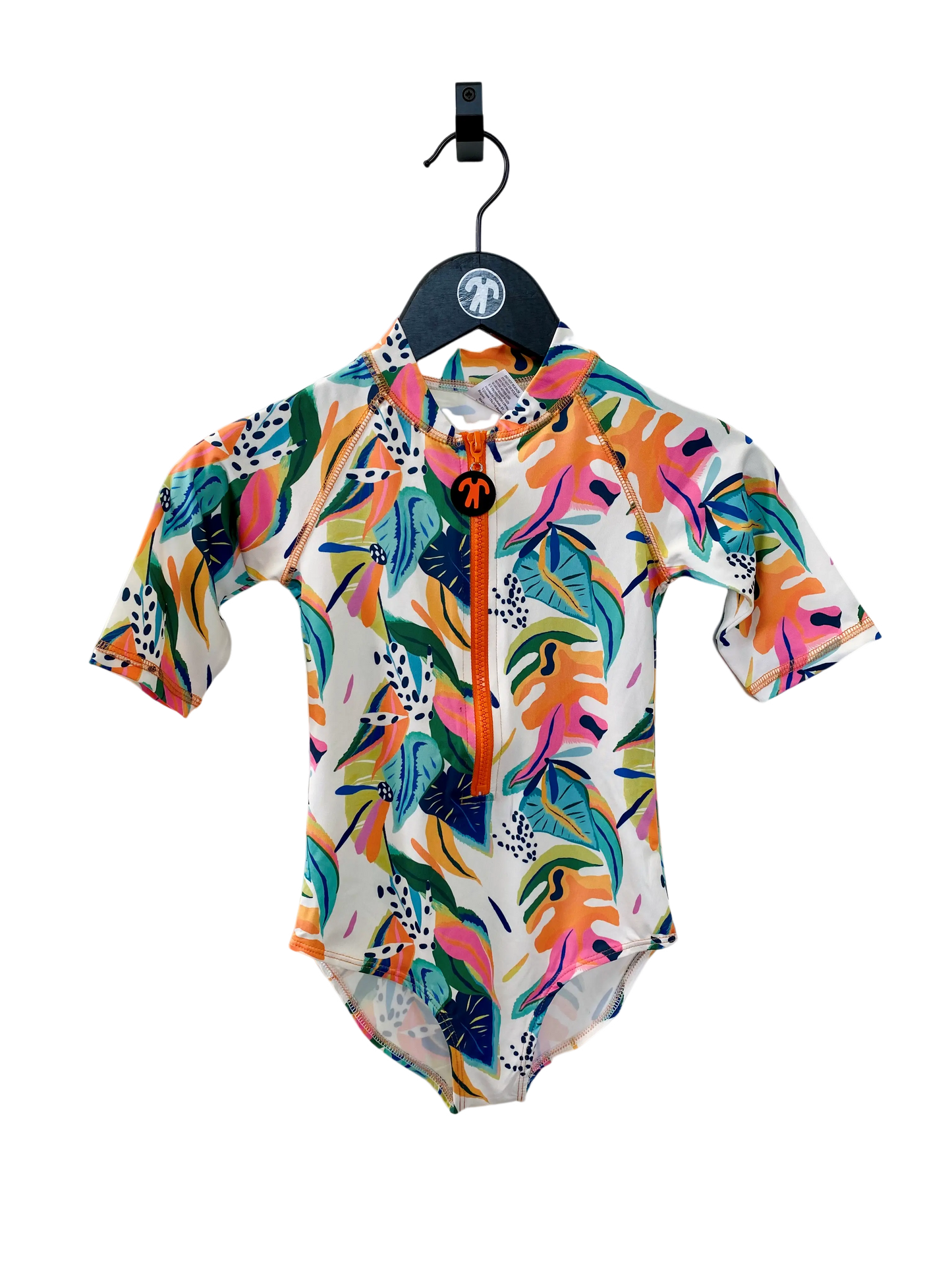 Girls' Swimwear Rash Guard One-Piece with UPF 50+ ducksday