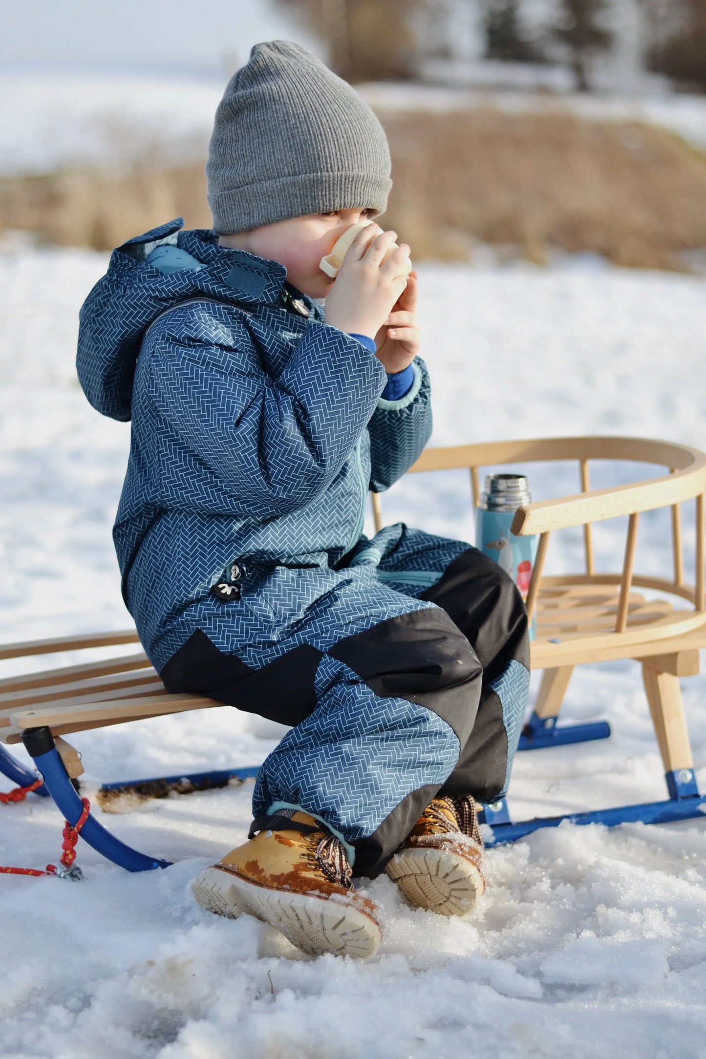 Insulated Kids Snowsuit ducksday