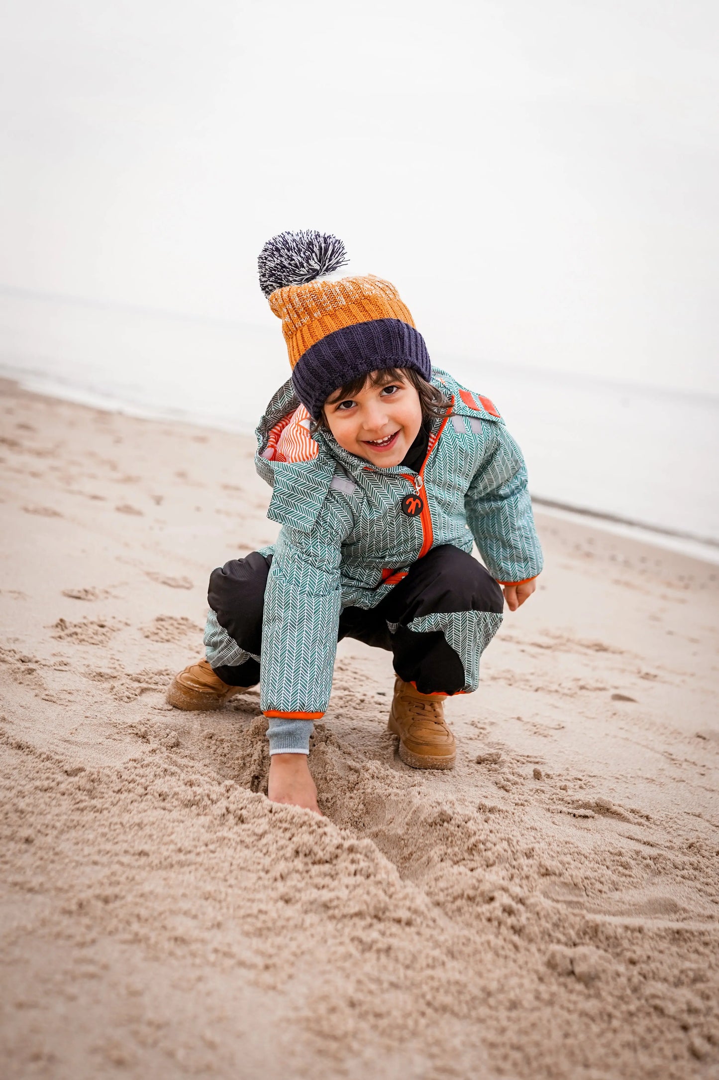 Insulated Kids Snowsuit ducksday