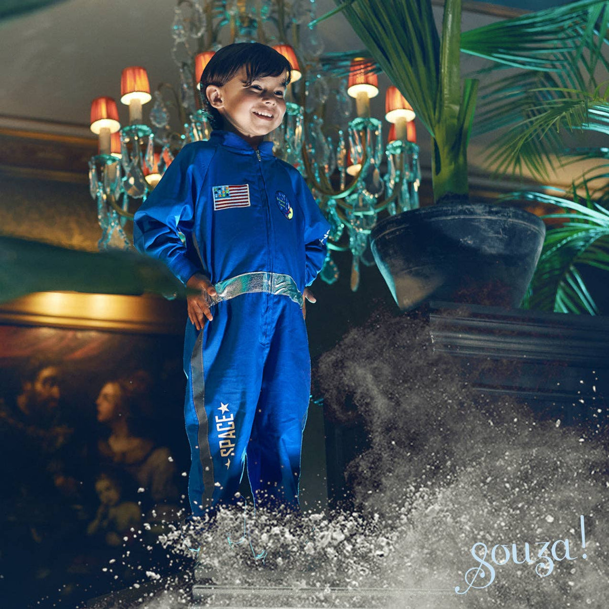 Andre Astronaut Costume for Kids - Carnival & Festive Use (2 sizes)