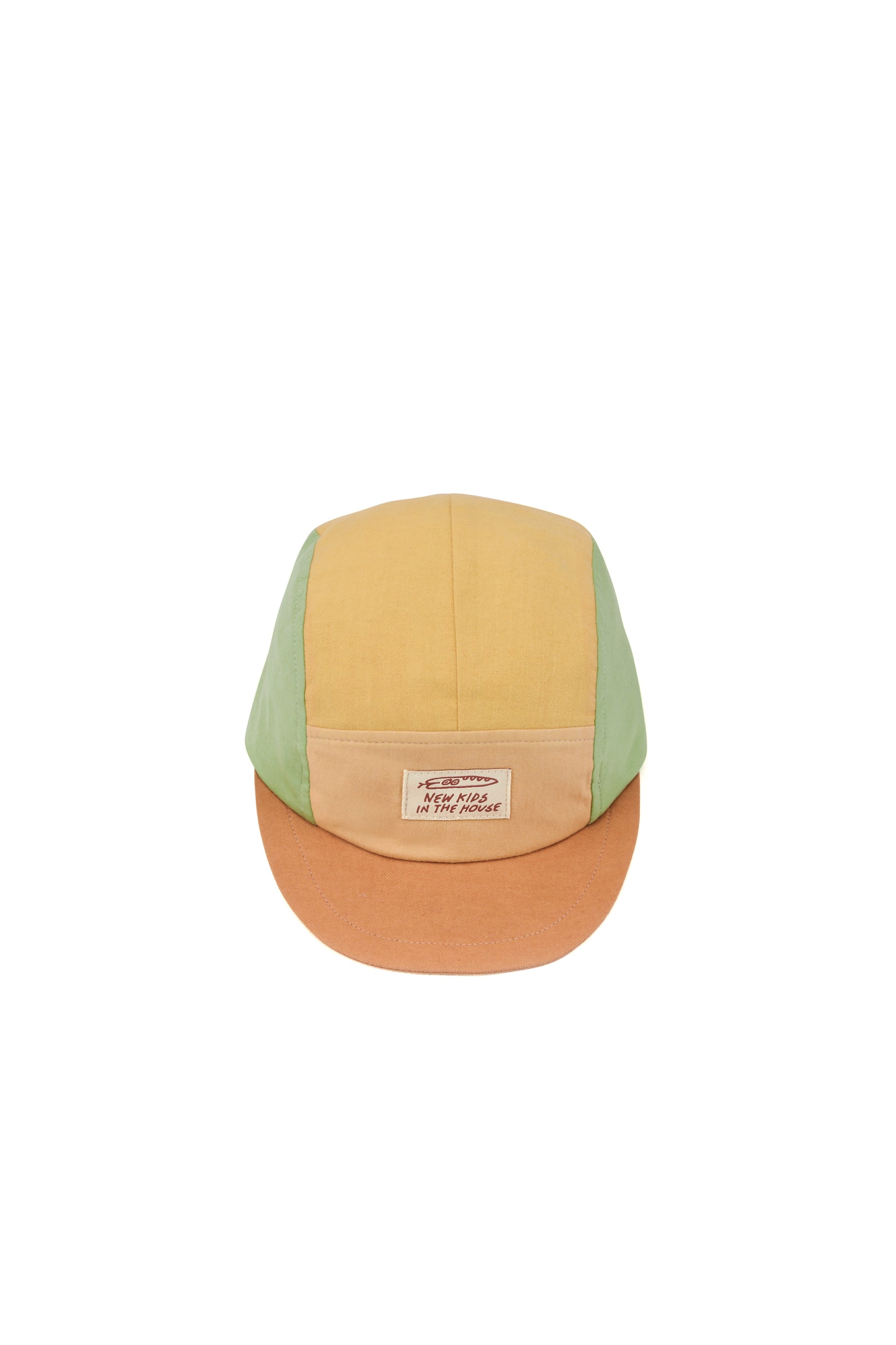 Upcycled 5-Panel Kids & Teens Summer Cap - Lovely Margarethe