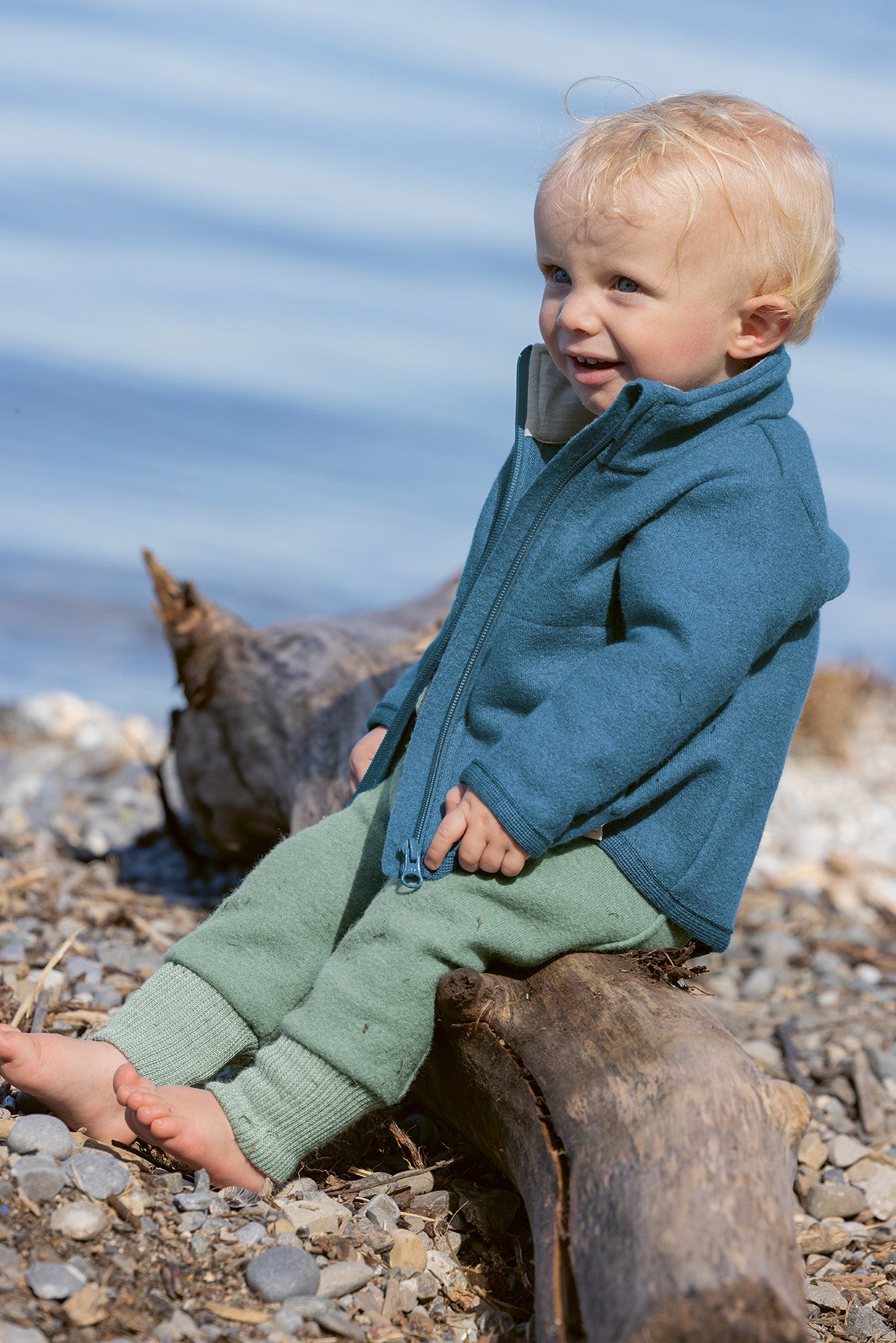 Organic Boiled Merino Wool Baby Pants - Lovely Margarethe