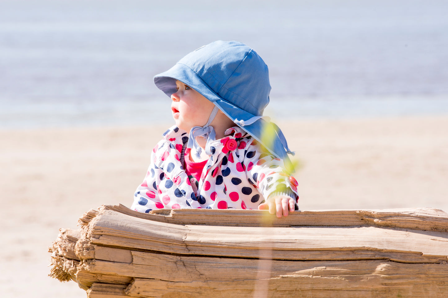 Pickapooh Feuerwehr Organic Cotton Sun Hat | UV60 &amp; UV80 Protection