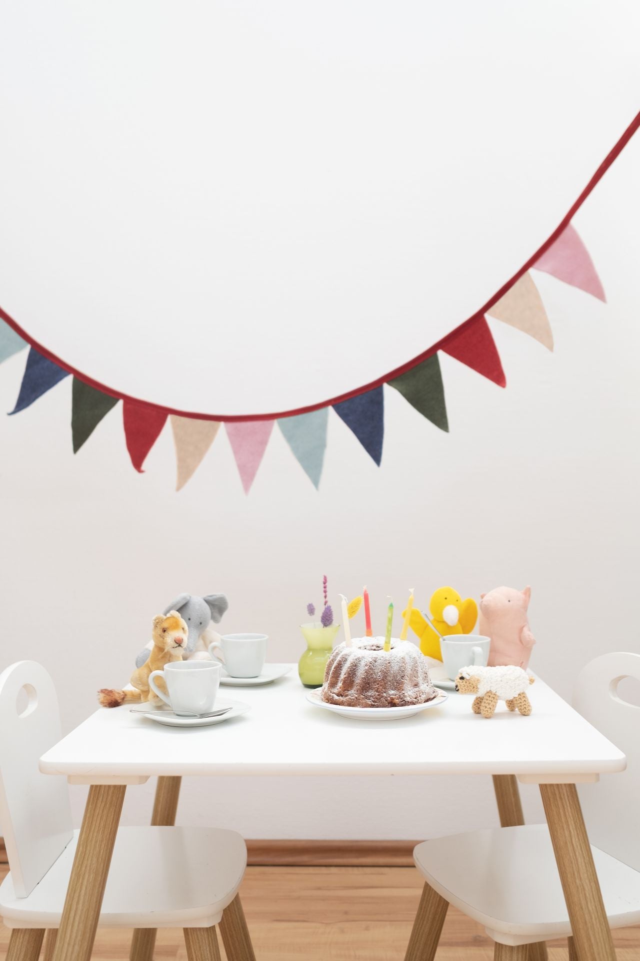 Engel Wool Fleece Pennant String
