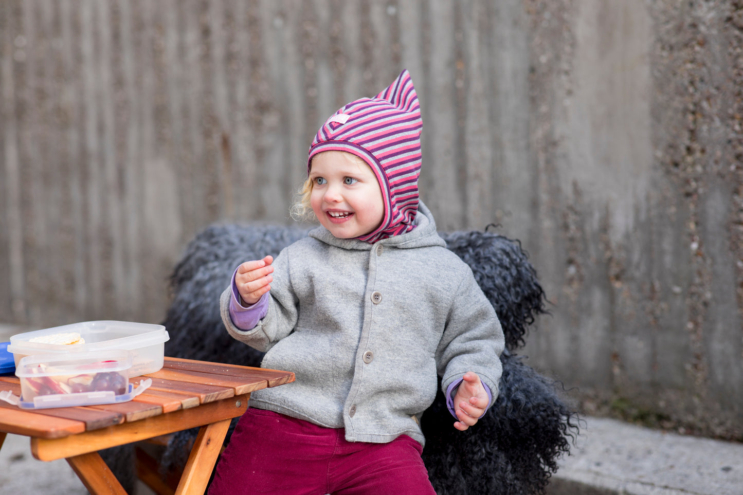 Kids Organic Cotton Gnome Balaclava - Lovely Margarethe