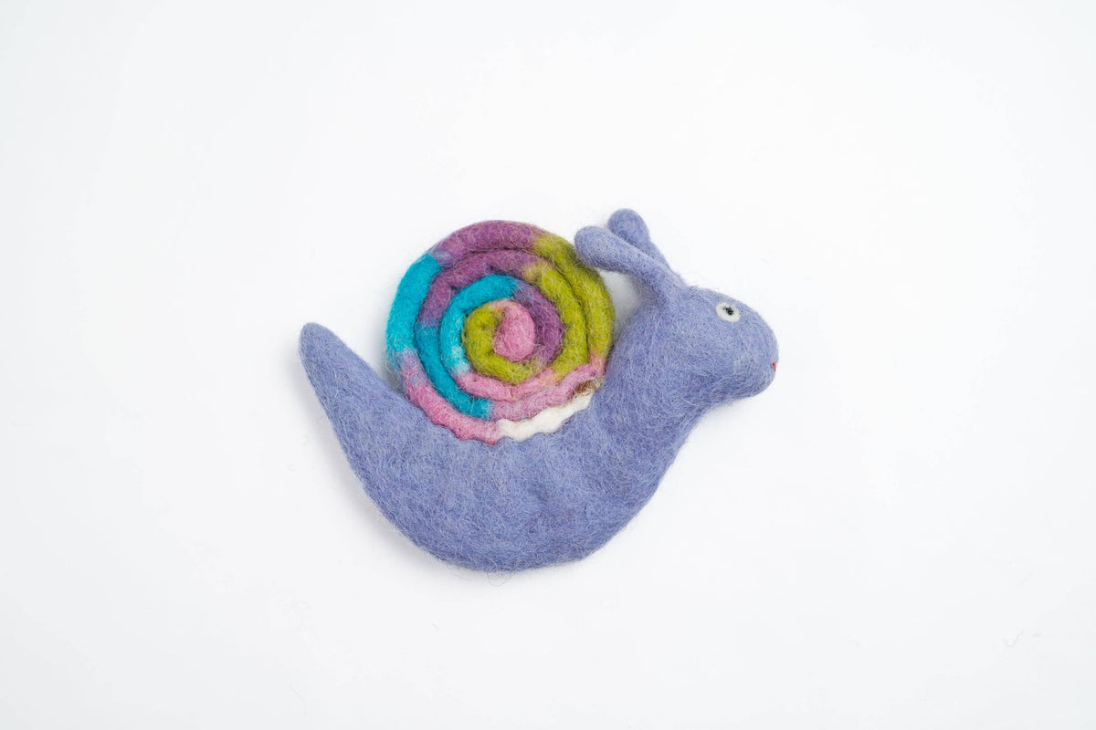 Snail Finger Puppet