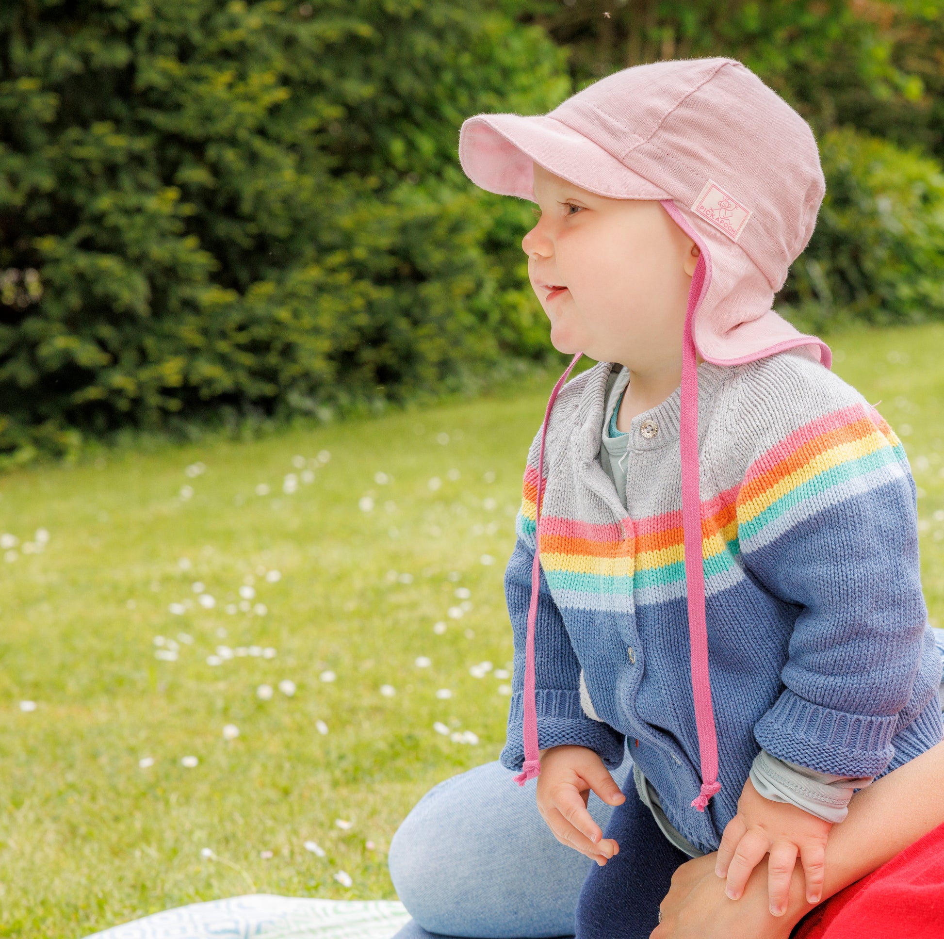Pickapooh Tony Hat – Lightweight 100% Organic Muslin Sun Hat for Babies and Kids - Lovely Margarethe