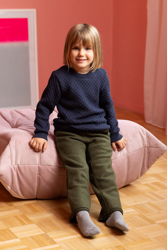 Kids Disana Organic Wool Sweater Aran
