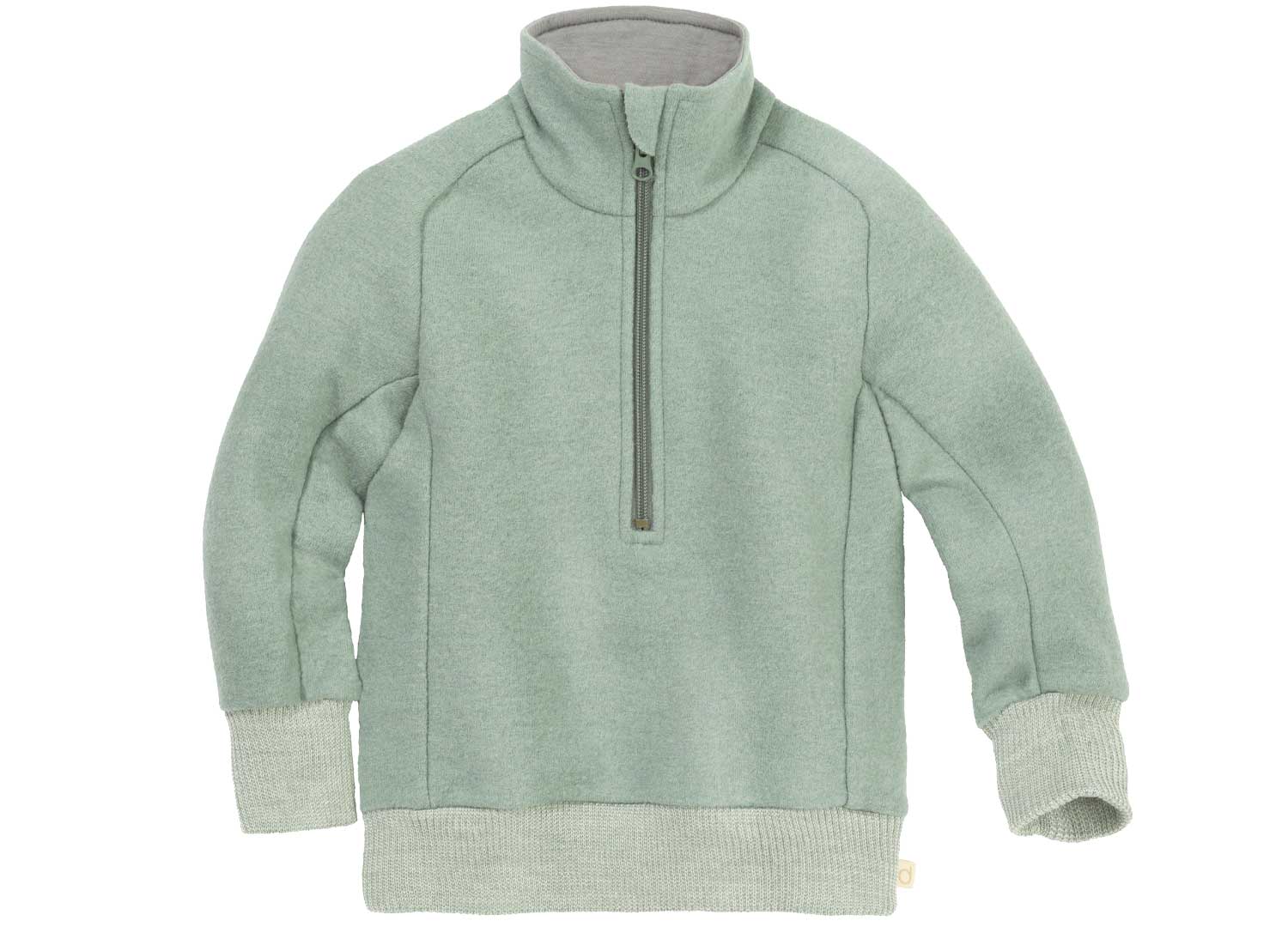 Disana Merino Wool Half-Zipper Sweater - Lovely Margarethe