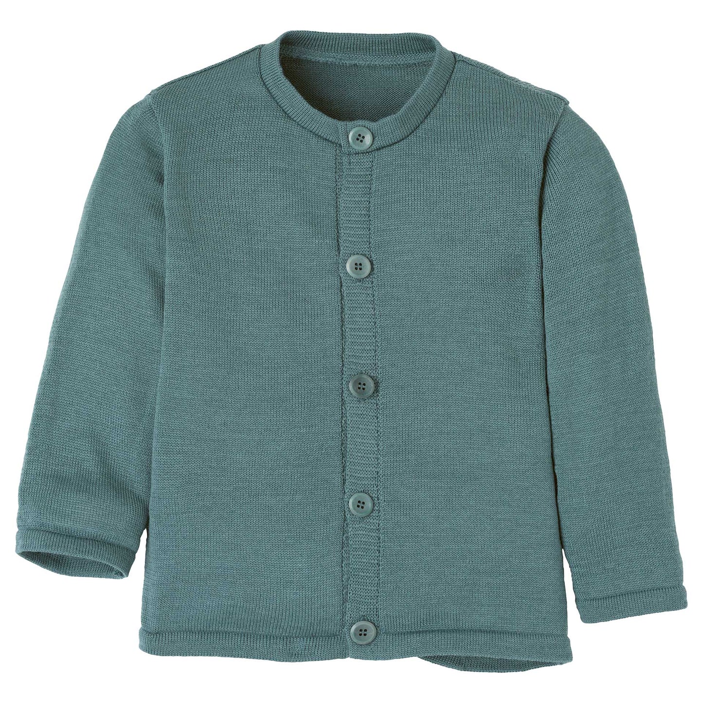 disana Knitted Wool Cardigan for Babies & Kids | Organic Merino Wool Sweater