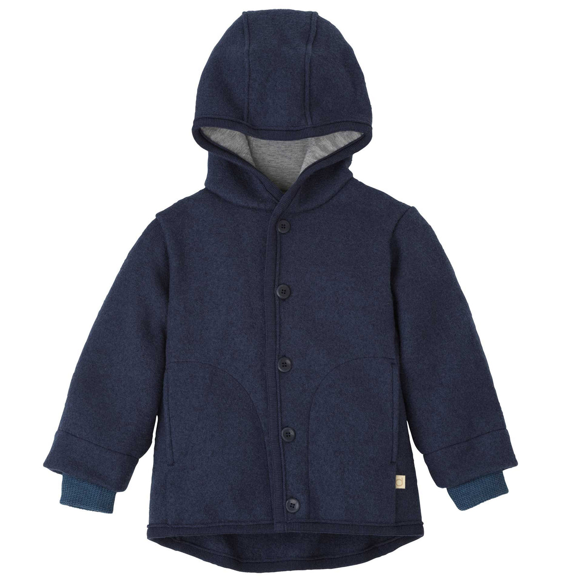 Disana Kids Boiled Merino Wool Coat – Organic Winter Jacket