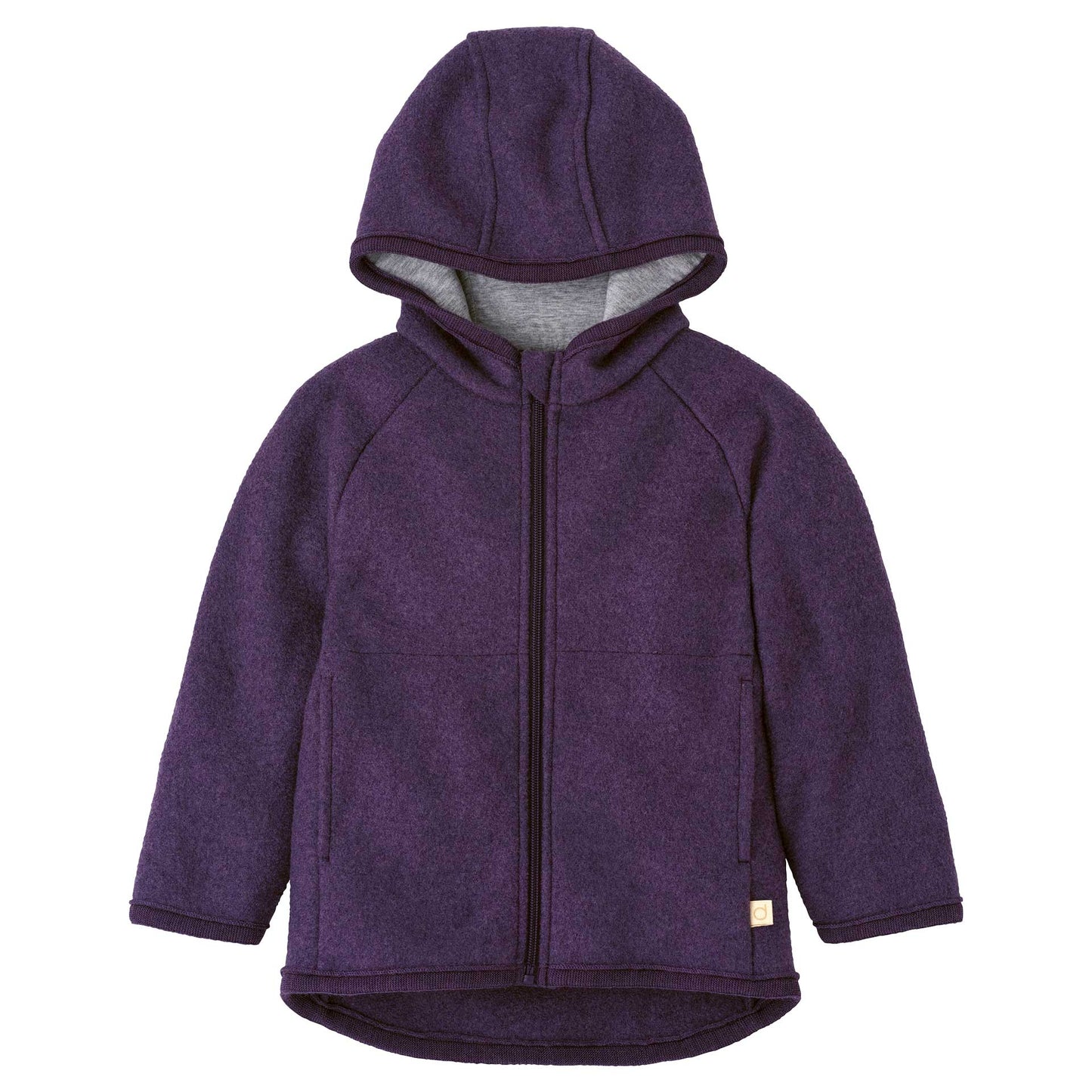 Disana Boiled Wool Zip-Up Coat