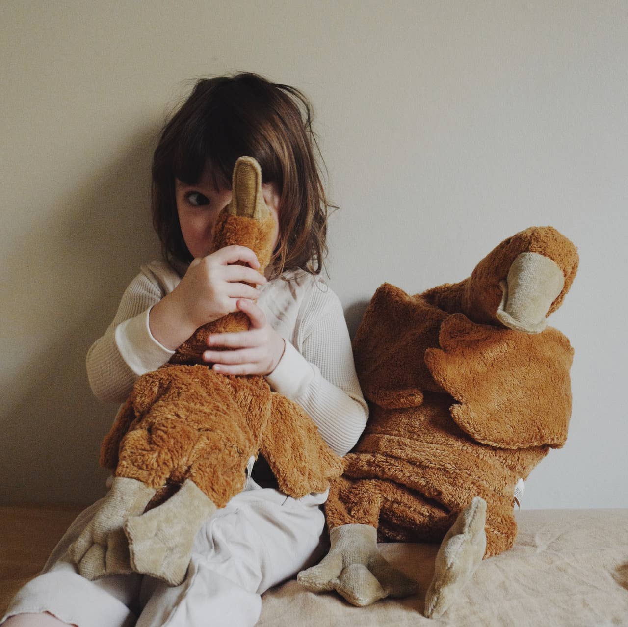 Senger Naturwelt rust goose organic cotton plush toy