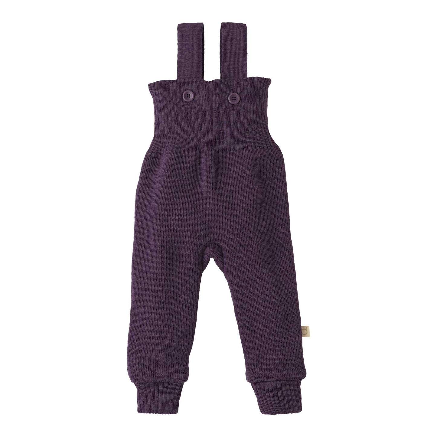Soft Organic Purple Merino Wool Baby Pants by Disana