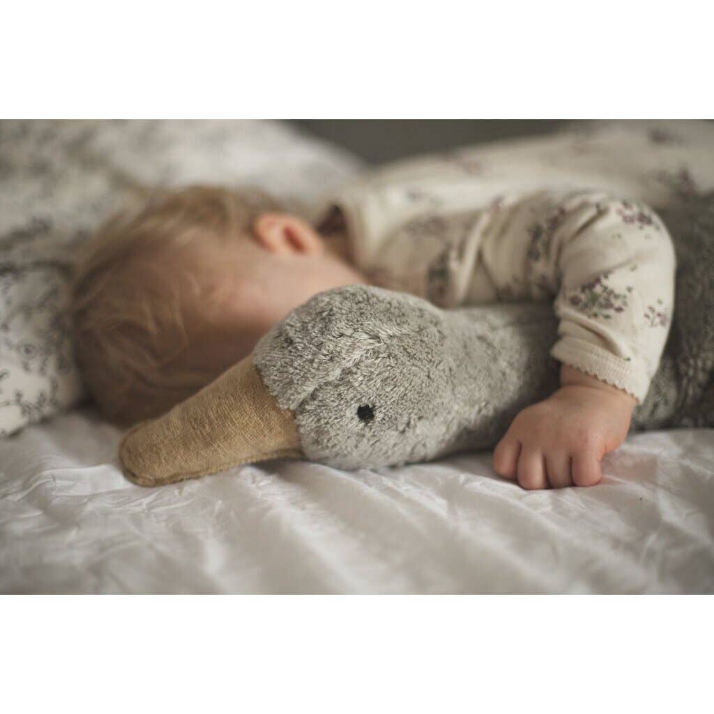 Senger Naturwelt large grey goose stuffed animal