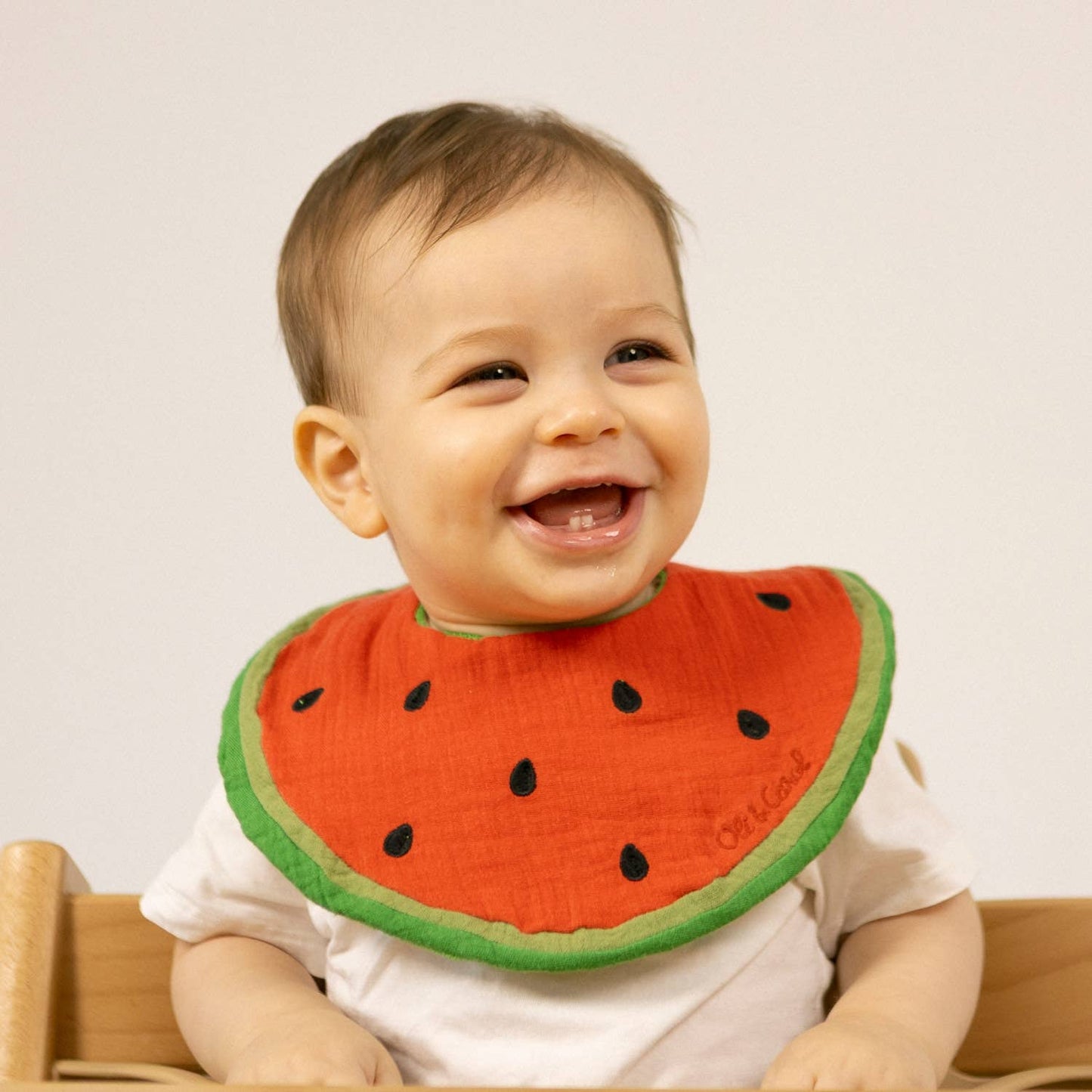 Oli & Carol Wally The Watermelon Bib