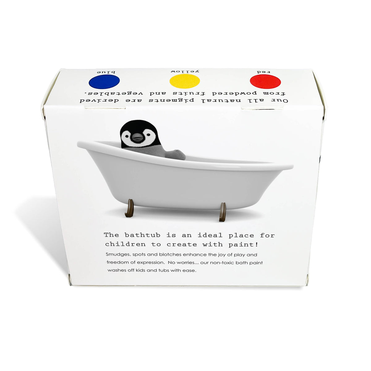 Bath Paints - 3 Reusable Penguins | Holiday Gift for Kids