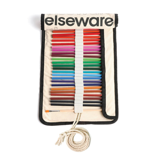 Watercolor Pencils - 36 Colors & Canvas Wrap | Holiday Gift