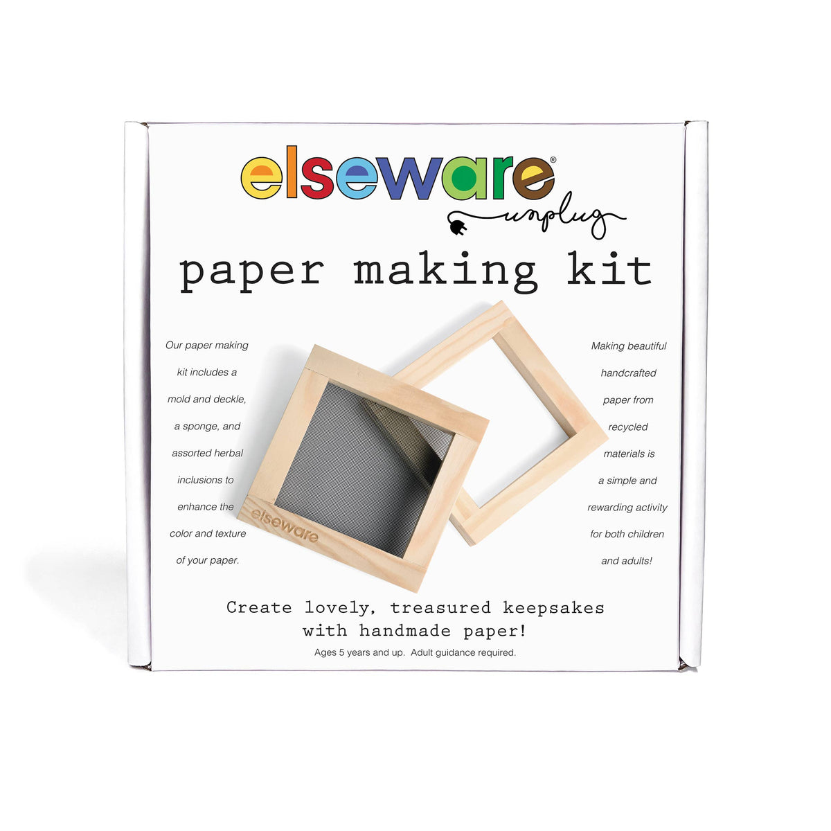 Paper Making Kit - DIY Recycled Handmade Paper Craft