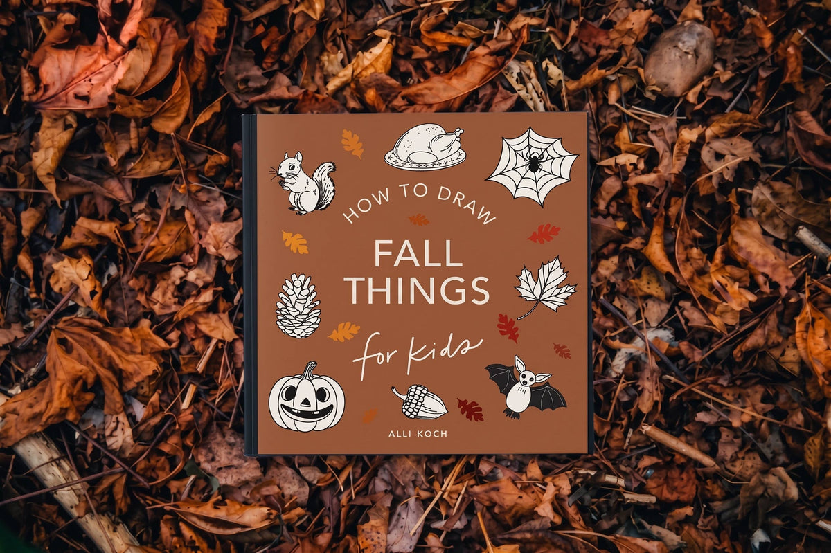 Fall Things: How to Draw Books for Kids with Pumpkins, Scarecrows, Turkeys and More