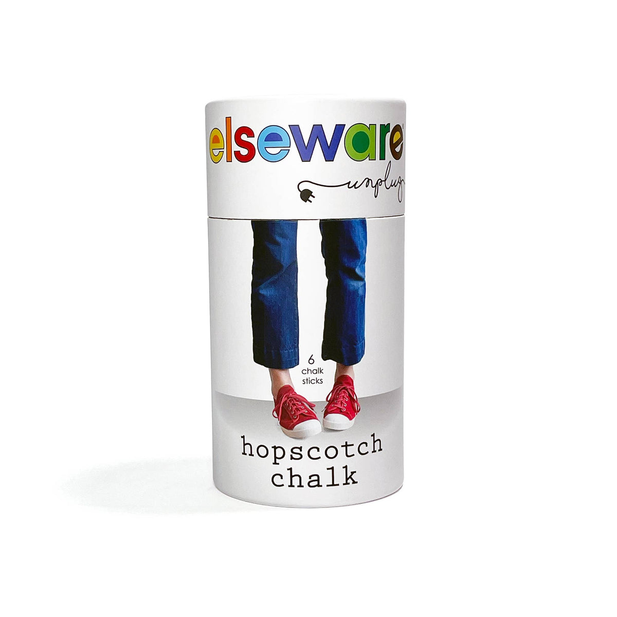 Hopscotch Chalk - Talc-Free - 6 Natural & Non-Toxic Colors