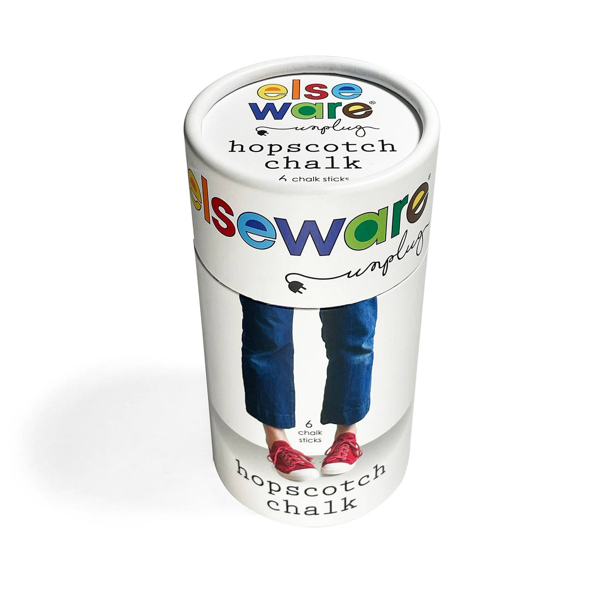 Hopscotch Chalk - Talc-Free - 6 Natural & Non-Toxic Colors