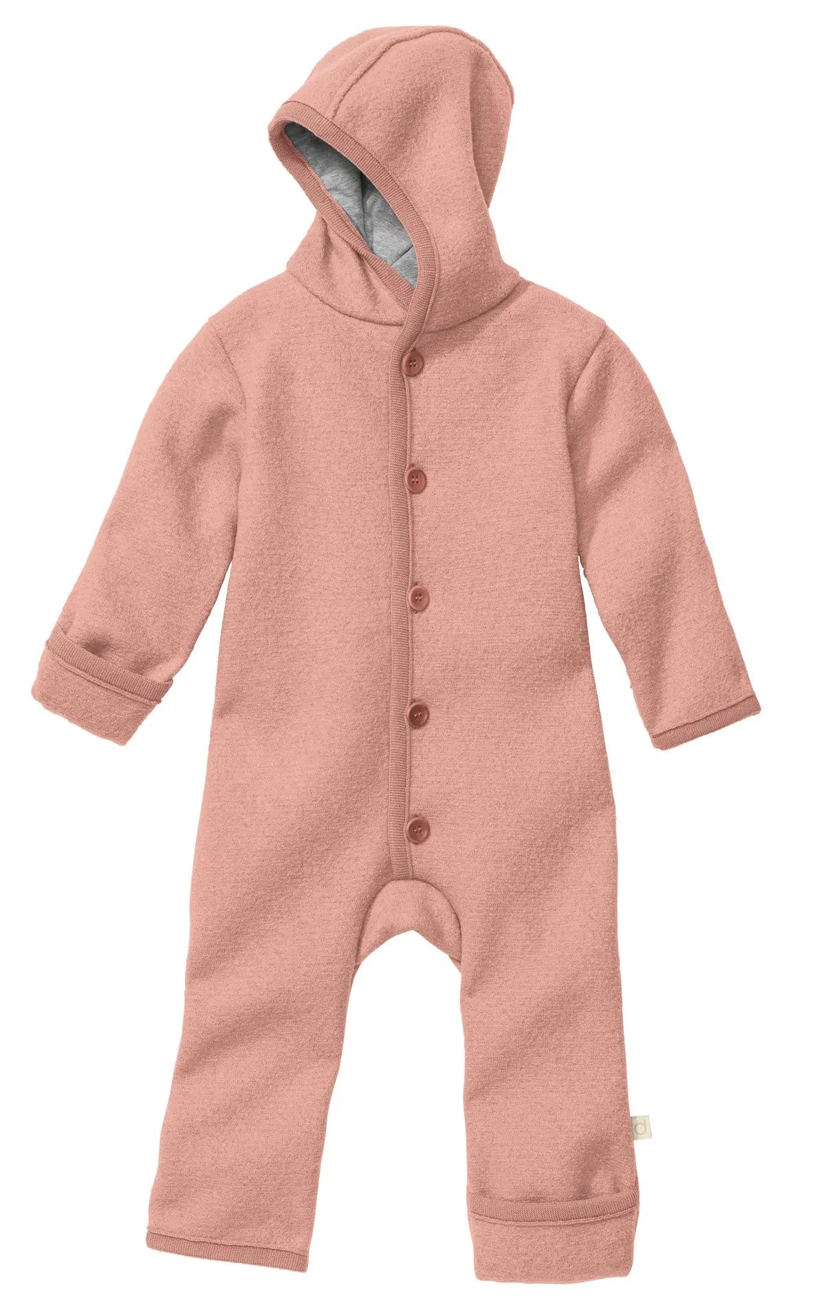 Baby Boiled One-piece Wool Romper / Bunting disana