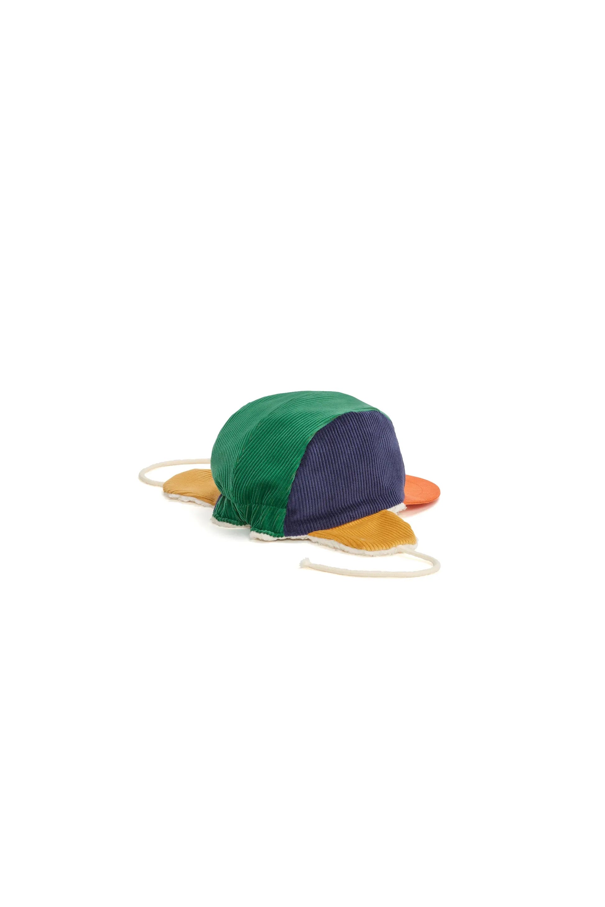 Corduroy 5-Panel Winter Cap with Ear Flaps New Kids In The House