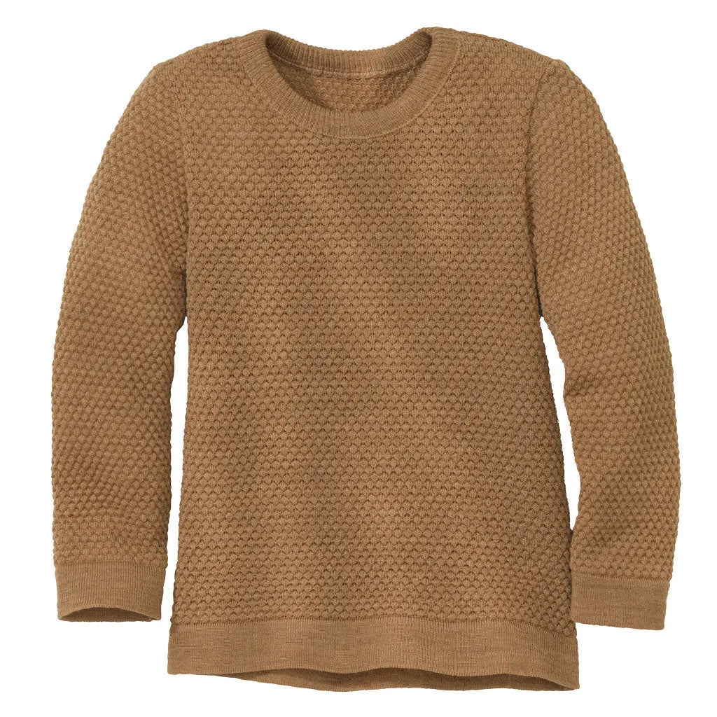 Honeycomb Wool Sweater disana