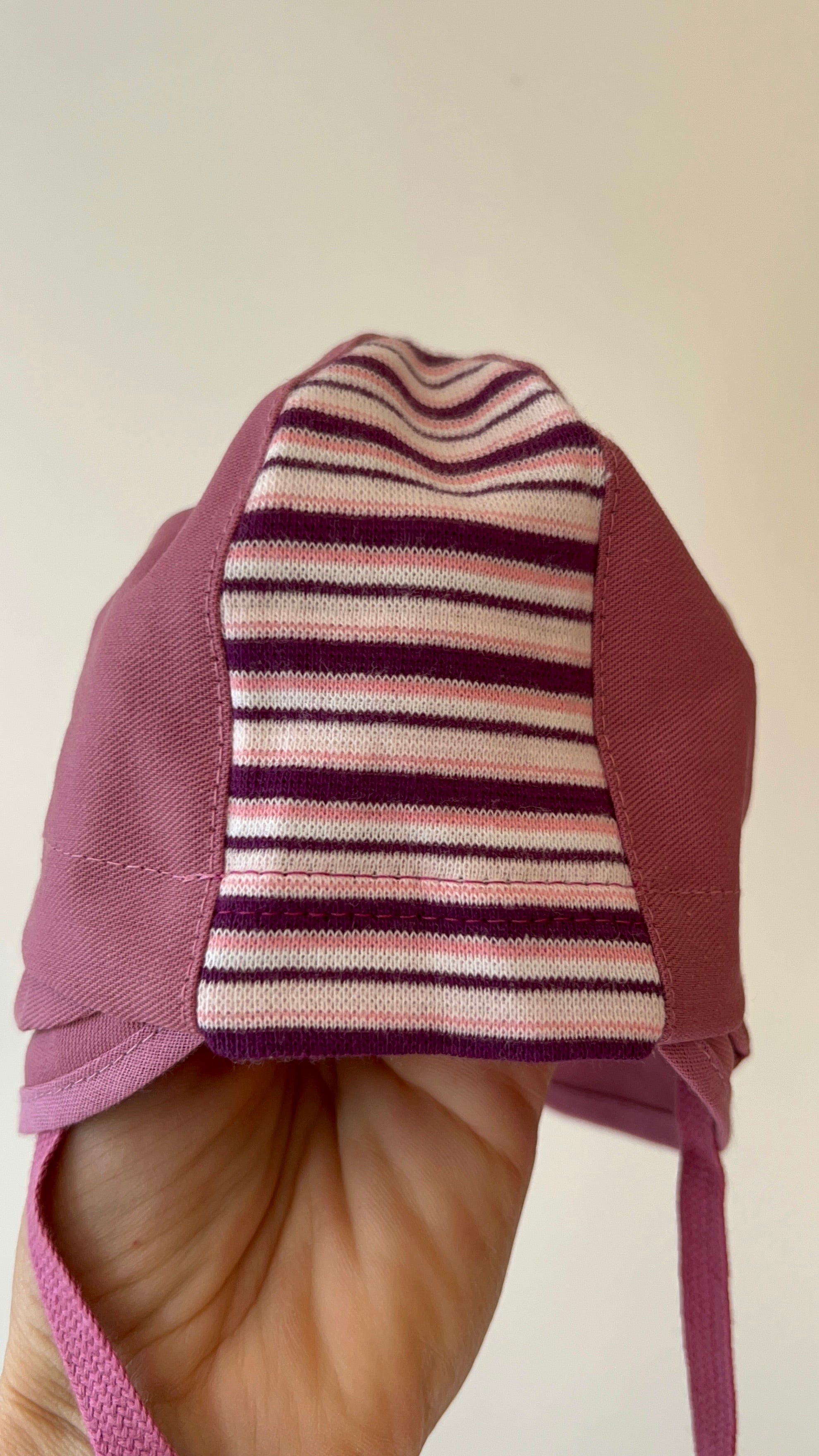 Pickapooh Emma Baby Sun Bonnet – UV Protective Organic Cotton