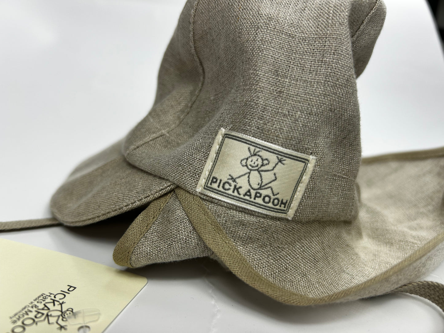 Tom Organic Cotton Baby Sun Hat with UV 80 Protection by Pickapooh