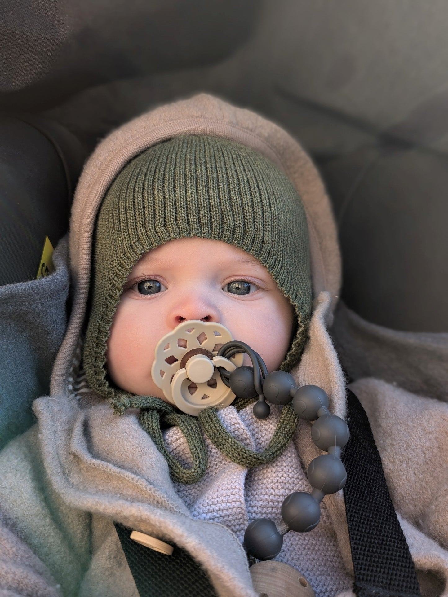 Pickapooh Baby Mio Hat – Knit | Organic Merino Wool Newborn Hat