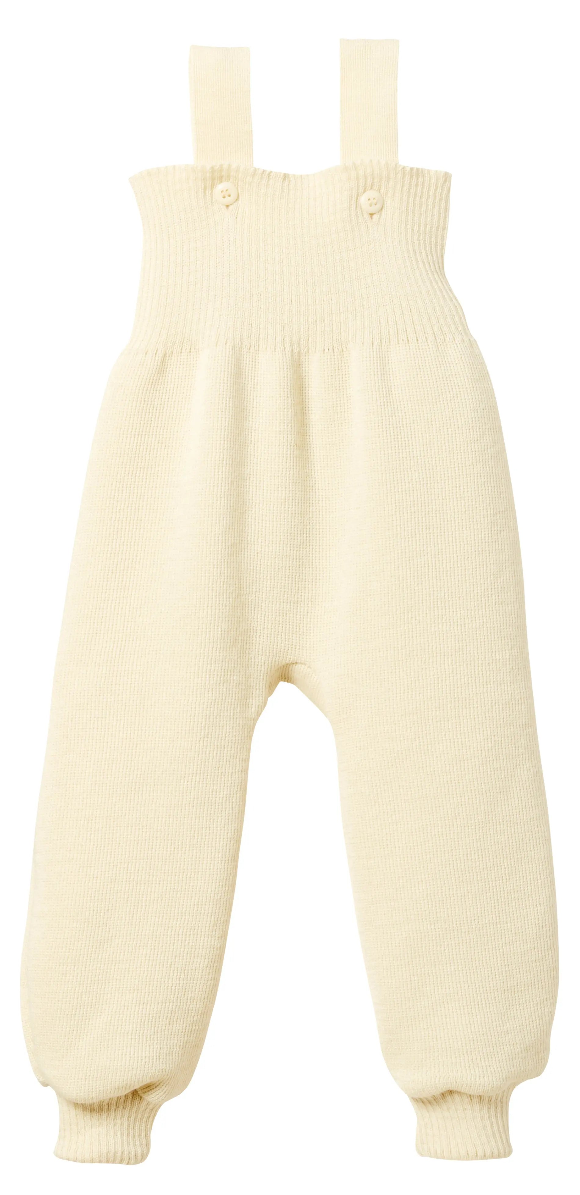Organic Knitted Merino Wool Baby trousers disana