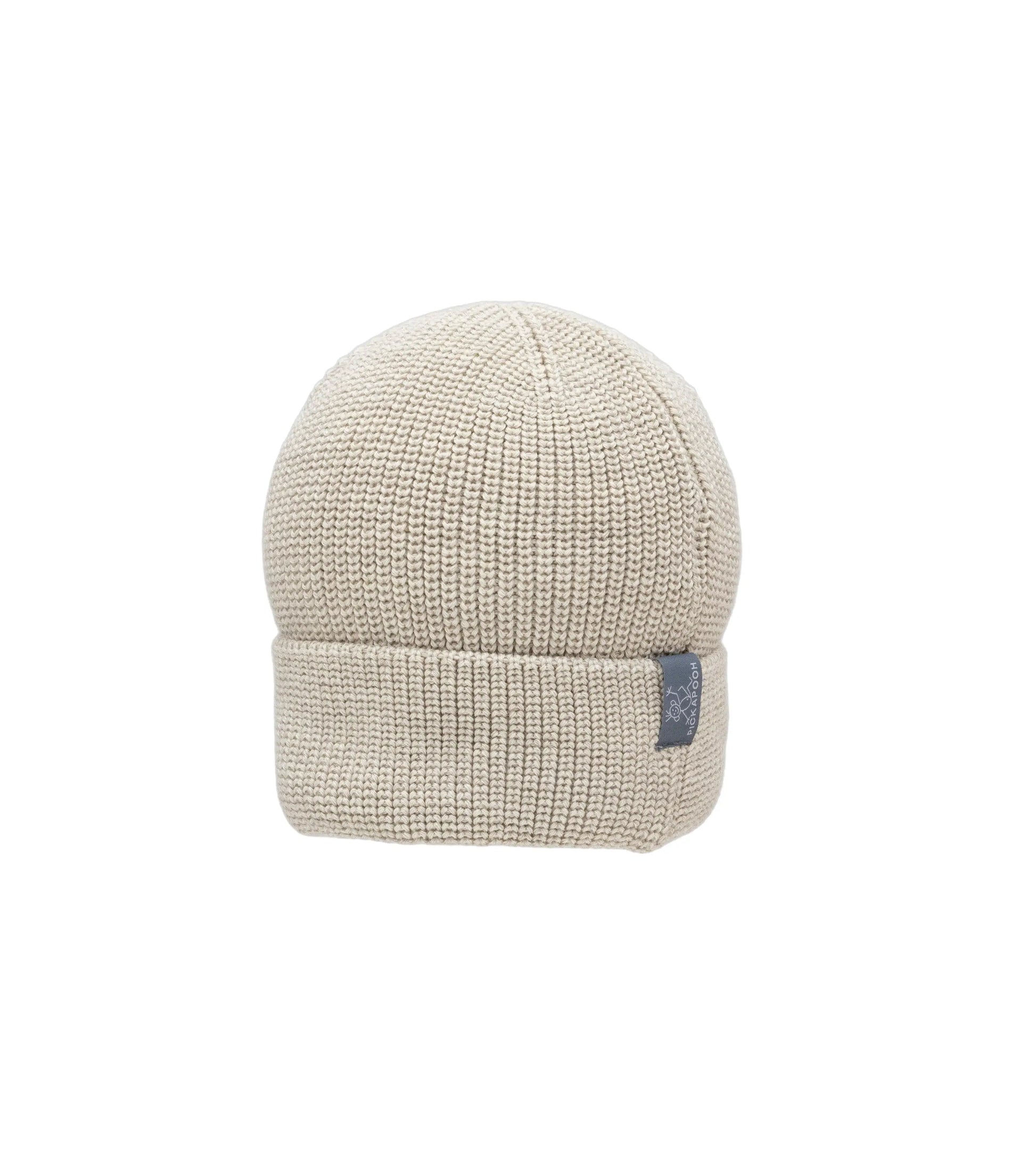 Organic Knitted Wool & Silk Beanie "Ben" Pickapooh