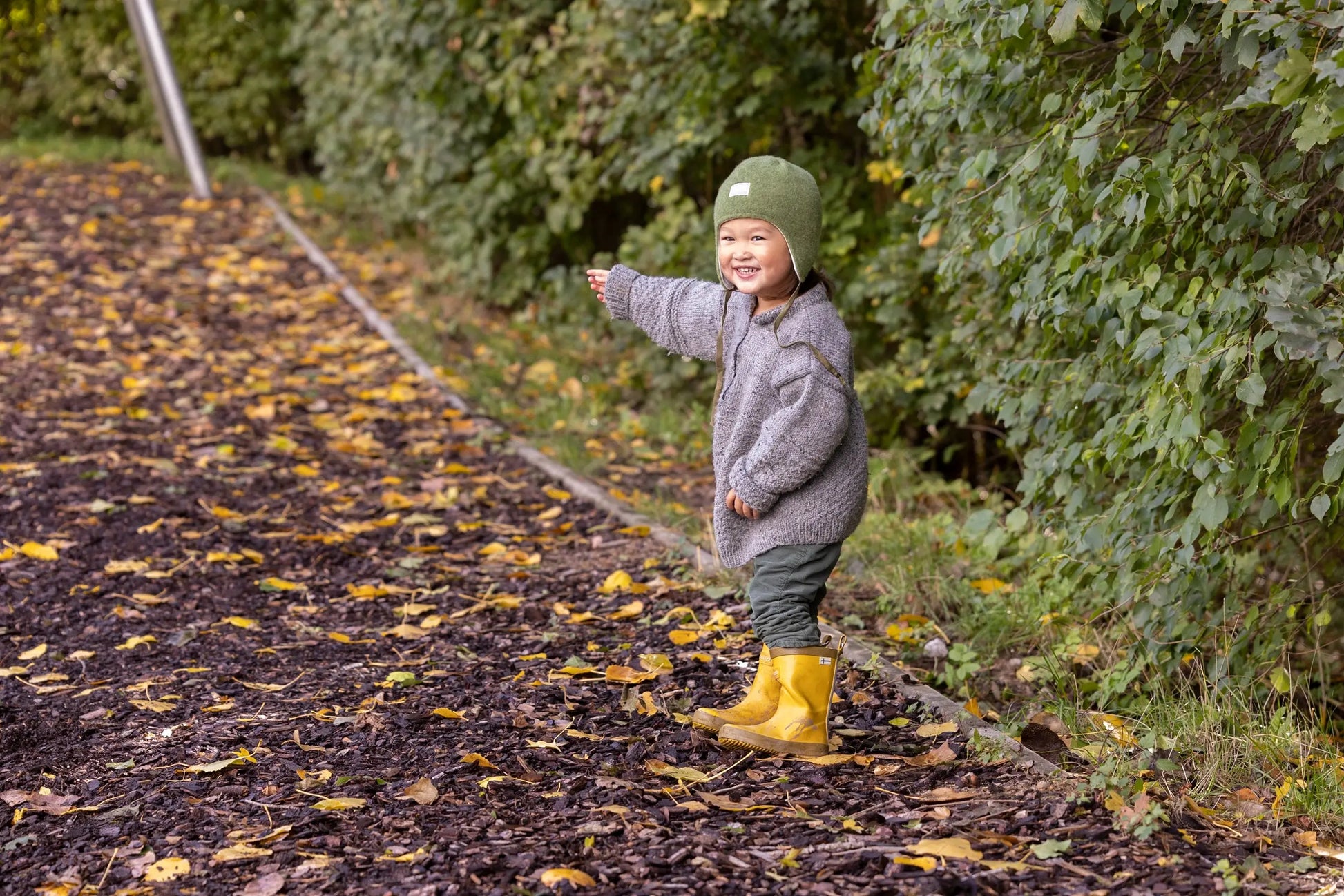 Organic Wool Fleece Hat Jack Pickapooh