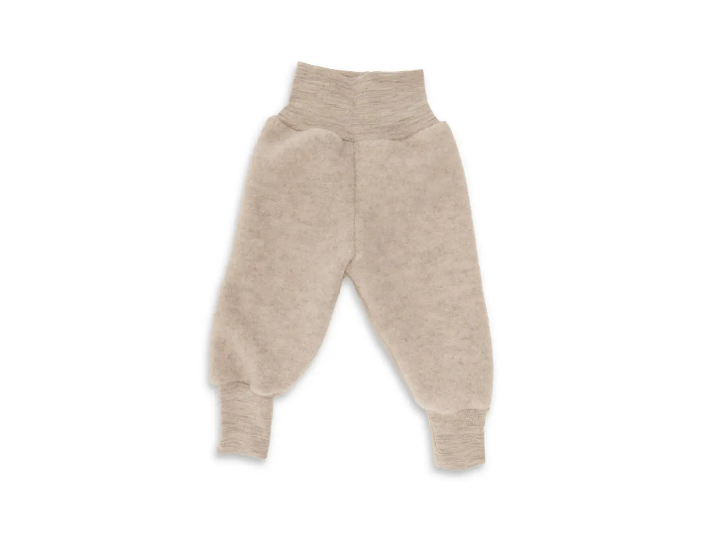 Organic Wool Fleece Pants with long Waistband Engel