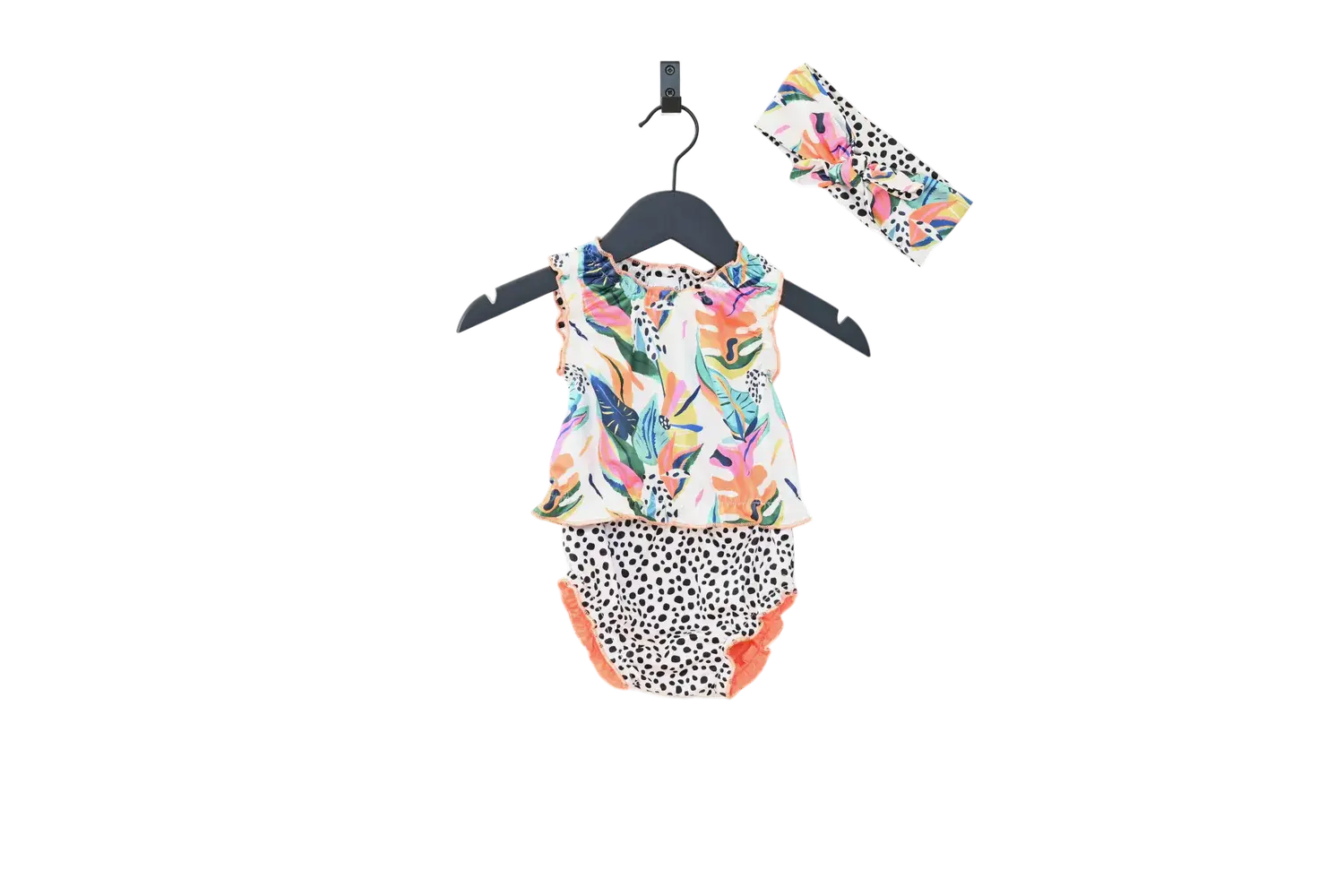 Reversible Baby Tankini Swimsuit ducksday