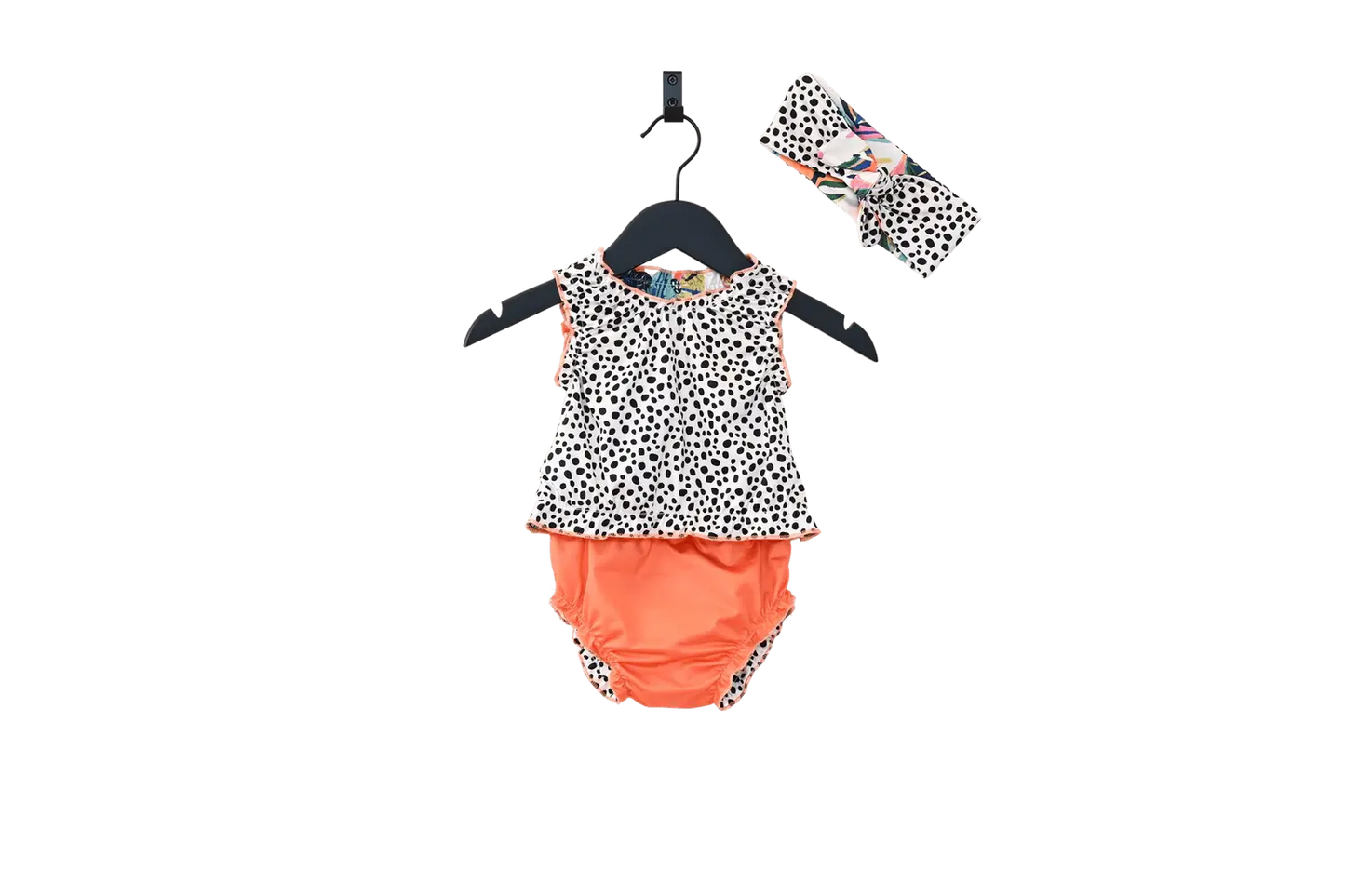 Reversible Baby Tankini Swimsuit ducksday